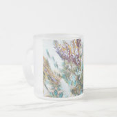 Cristal flower mug ♡ Taza de vidrio flores  (Devant gauche)
