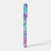 Cristal iridescent à facettes géométriques (Côté droit)