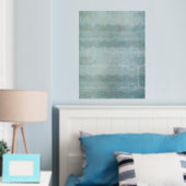 Cristaux de glace V Impression à l'huile d'argent (In situ (chambre))