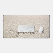 Cristaux de neige beige (Clavier et souris)