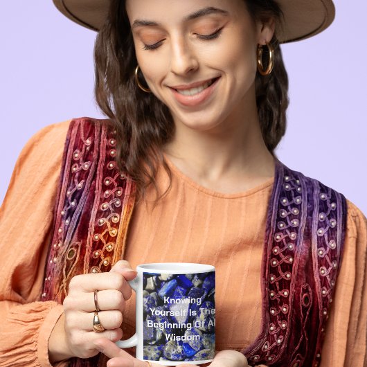 Cristaux de pierres précieuses Lapis Lazuli Mug