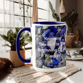 Cristaux de pierres précieuses Lapis Lazuli Mug