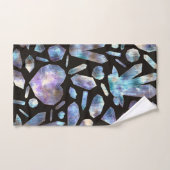 Cristaux d'énergie magique Arc-en-ciel Crystal Roc (Serviette à main)