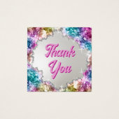 cristaux d'iridescente merci paquet insert (Devant)