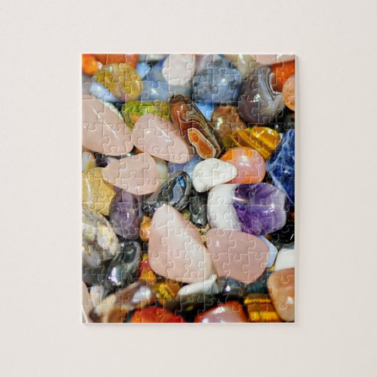 Cristaux et puzzle de gemmes - vent en cristal (Vertical)