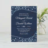 cristaux et strass invitations de mariage de luxe (Debout devant)