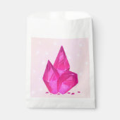 Cristaux roses Favoriser Sacs pour Princesse Anniv (Devant)