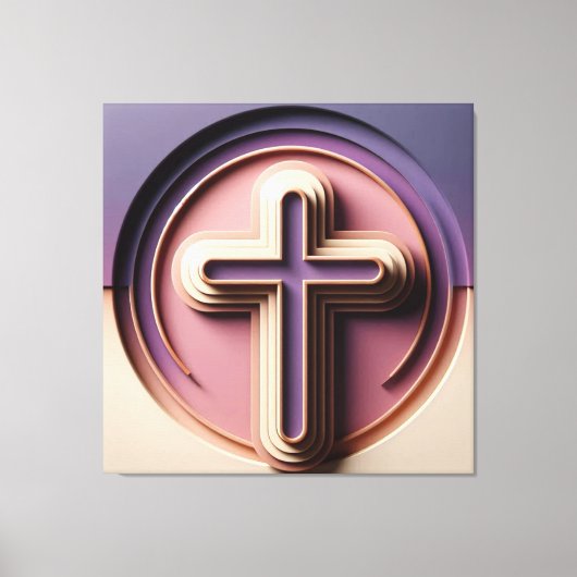 Cristian Cross  Canvas Afdruk (Voorkant)