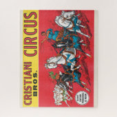  Cristiani Brothers Circus Poster Legpuzzel (Verticaal)