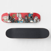 Cristiani Brothers Circus Poster Skateboard (Horizontaal)