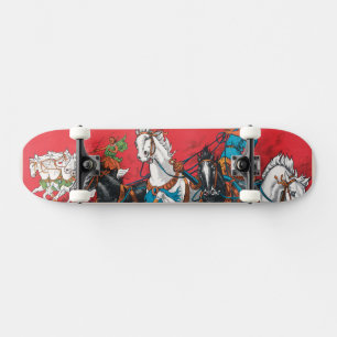  Cristiani Brothers Circus Poster Skateboard