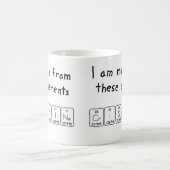 Cristina périodique nom de table tasse (Centre)