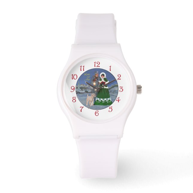 Cristmas Carols Horloge (Voorkant)