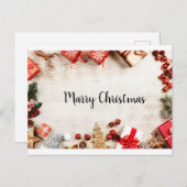 Cristmas-kaart Briefkaart (Voorkant / Achterkant)