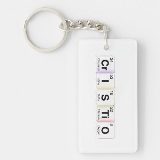 Cristo Chemische Elementen Sleutelhanger