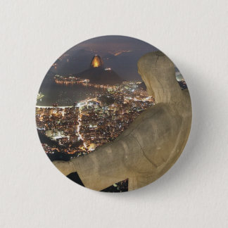 Cristo Redentor Ronde Button 5,7 Cm