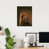 Cristobal Corridor Poster Print (Thuiskantoor)