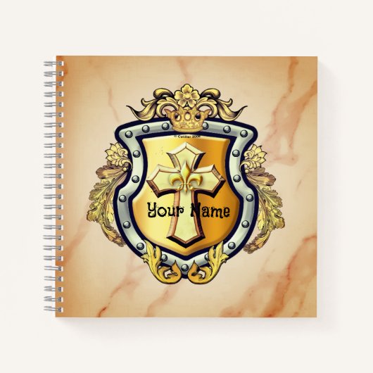 Cristos Achternaam notitieboek (Voorkant)