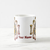 Cristos Cross Shield Achternaam Koffiemok (Center)