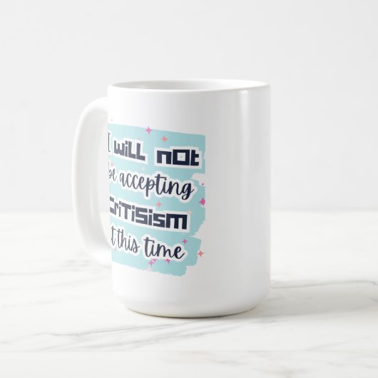 Critcism Mug (Devant gauche)