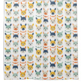 Critère coloré Rideau de douche (Devant)