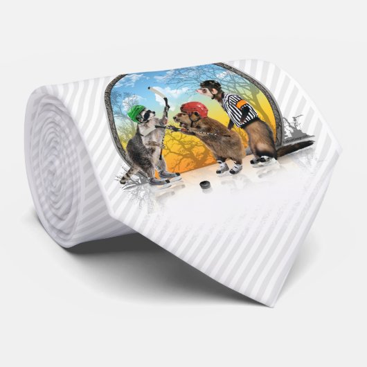 Critère de hockey cravate classique (Roulé)