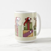 Critère de Noël Mug de vacances (Devant droit)