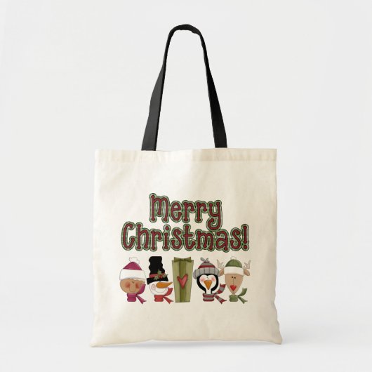 Critère de Noël Sac fourre-tout cadeau (Devant)