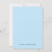 Critère de Pâques Carte de voeux plate (Dos)