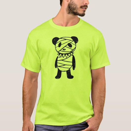 Critical panda t-shirt (Voorkant)