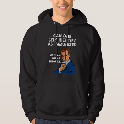 Critical Race Theory It Is Not Self Identify As Im Hoodie (Voorkant)