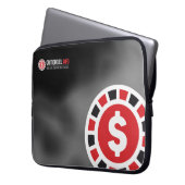 CriticalSpel (15 inch) laptop Sleeve (Voorkant Links)