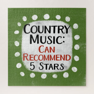 Critique de musique country 5 étoiles Puzzle
