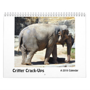 Critter Crack-Ups, een Humoureus Animal Calendar Kalender