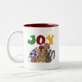 Critter Joy Tshirts en geschenken Tweekleurige Koffiemok (Links)