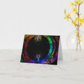 Critter Love Rainbow Art Kaart (Gele Bloem)