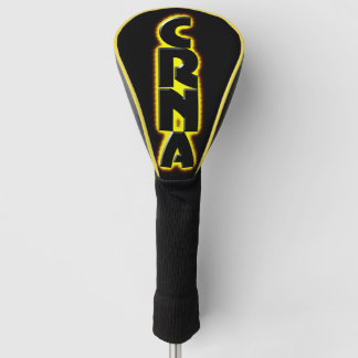 CRNA-anesthesie brandend Golfheadcover