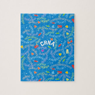 CRNA Blue Jigsaw Puzzle
