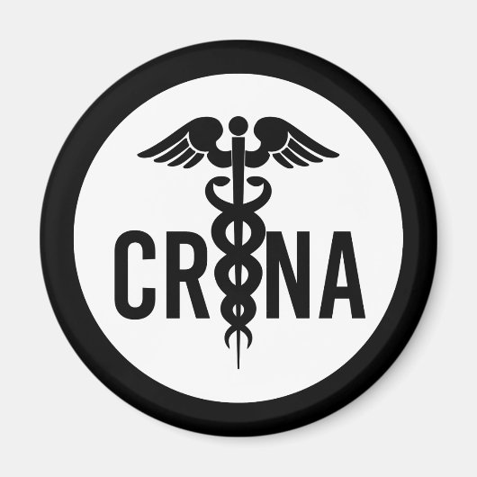CRNA Certified Nurse Anesthetist Gifts Magneet (Voorkant)