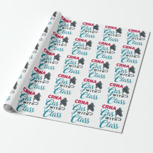 CRNA-gas met klasse Funny Appreciation Cadeaupapier