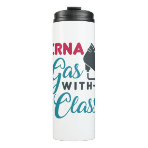 CRNA-gas met klasse Funny Appreciation Thermosbeker
