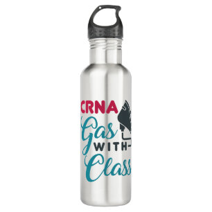 CRNA-gas met klasse Funny Appreciation Waterfles