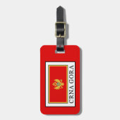 Crna Gora Bagagelabel (Voorkant verticaal)