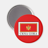 Crna Gora Magneet (Voorkant / Achterkant)