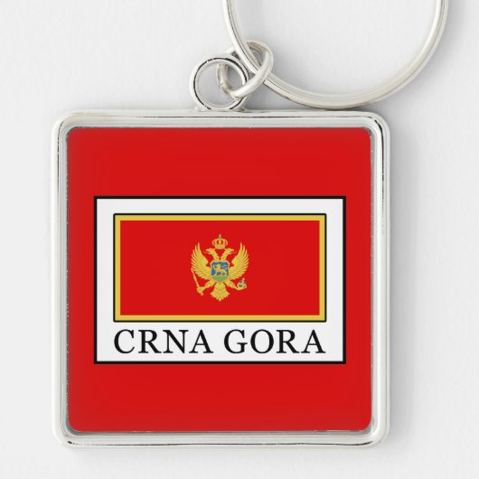 Crna Gora Sleutelhanger (Voorkant)