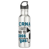 CRNA I wordt betaald aan het passeergas Waterfles (Voorkant)