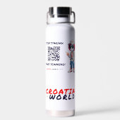 CRO@ Bouteille d'eau (Arrière)