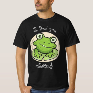 Croak Couture, "Vind je ribbitting!", T-Shirt