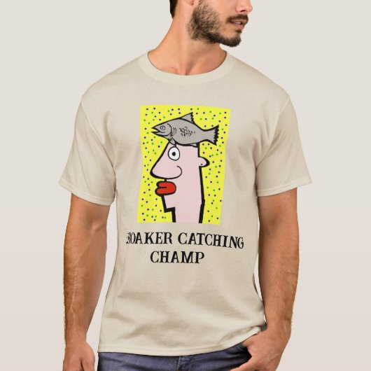 Croaker Catching ChampT-Shirt T-shirt (Voorkant)