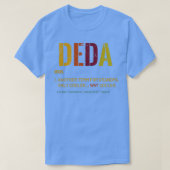 Croat Grandpa Deda Funny Definition Cool Retro Gif T-shirt (Design voorkant)